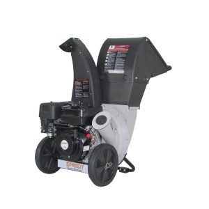 SWY8 Wood Shredder 270cc 457cc Gas-Powered Branch Shredder Garden and Backyard Waste Shredder with Electric Recoil Start Safety Engine