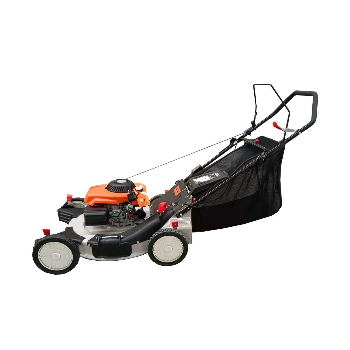 SWY-26FB2 self-propelled 224cc gasoline/gasoline engine lawnmower with cordless blades, for quick lawn mowing using garden tools. - Image 2