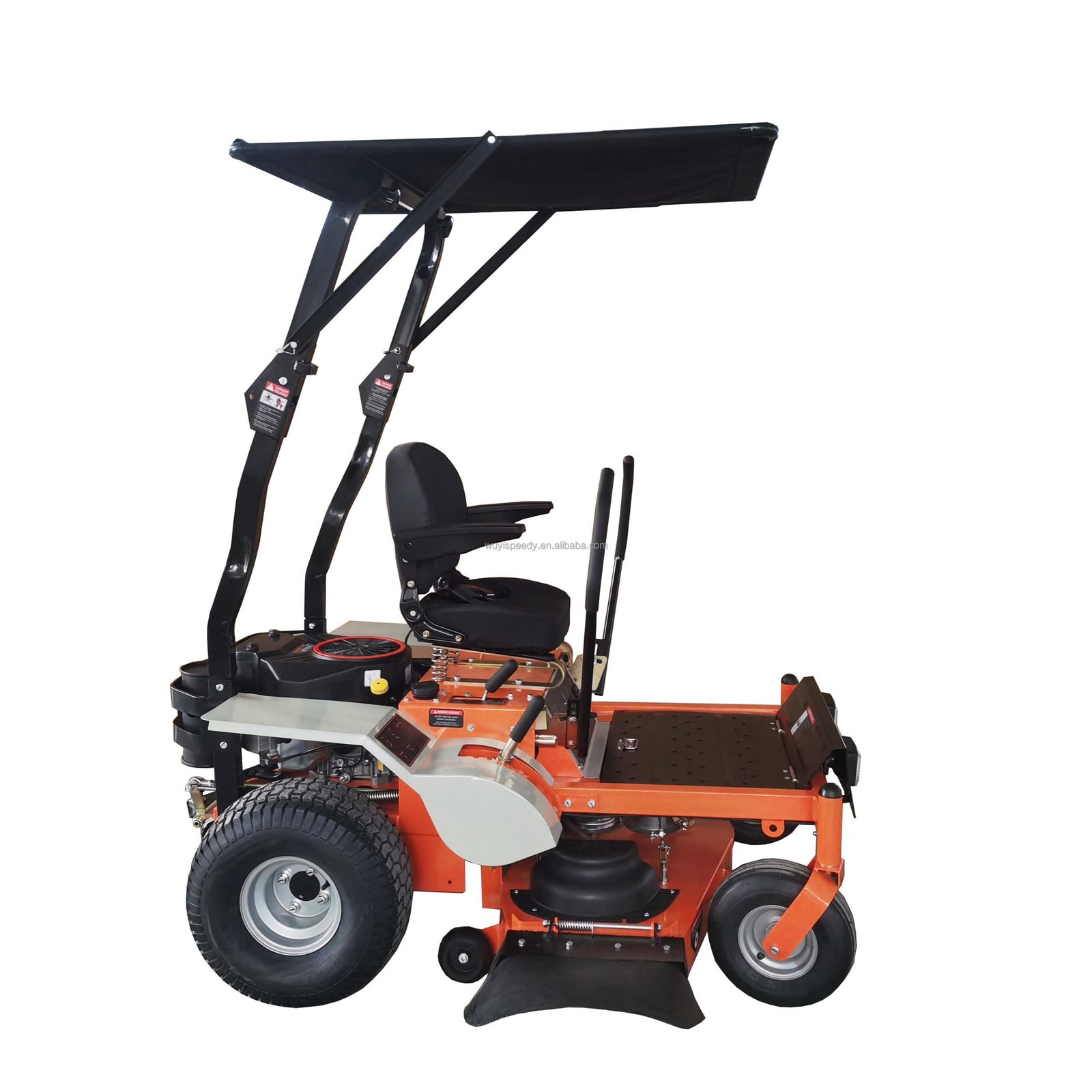 SWY-50ZTR Professional Hydraulic Zero-Steering Ride-on Lawn Mower, Heavy-Duty DIY Industrial & Commercial, Loncin 803cc 50-inch Steel Chassis - Image 5