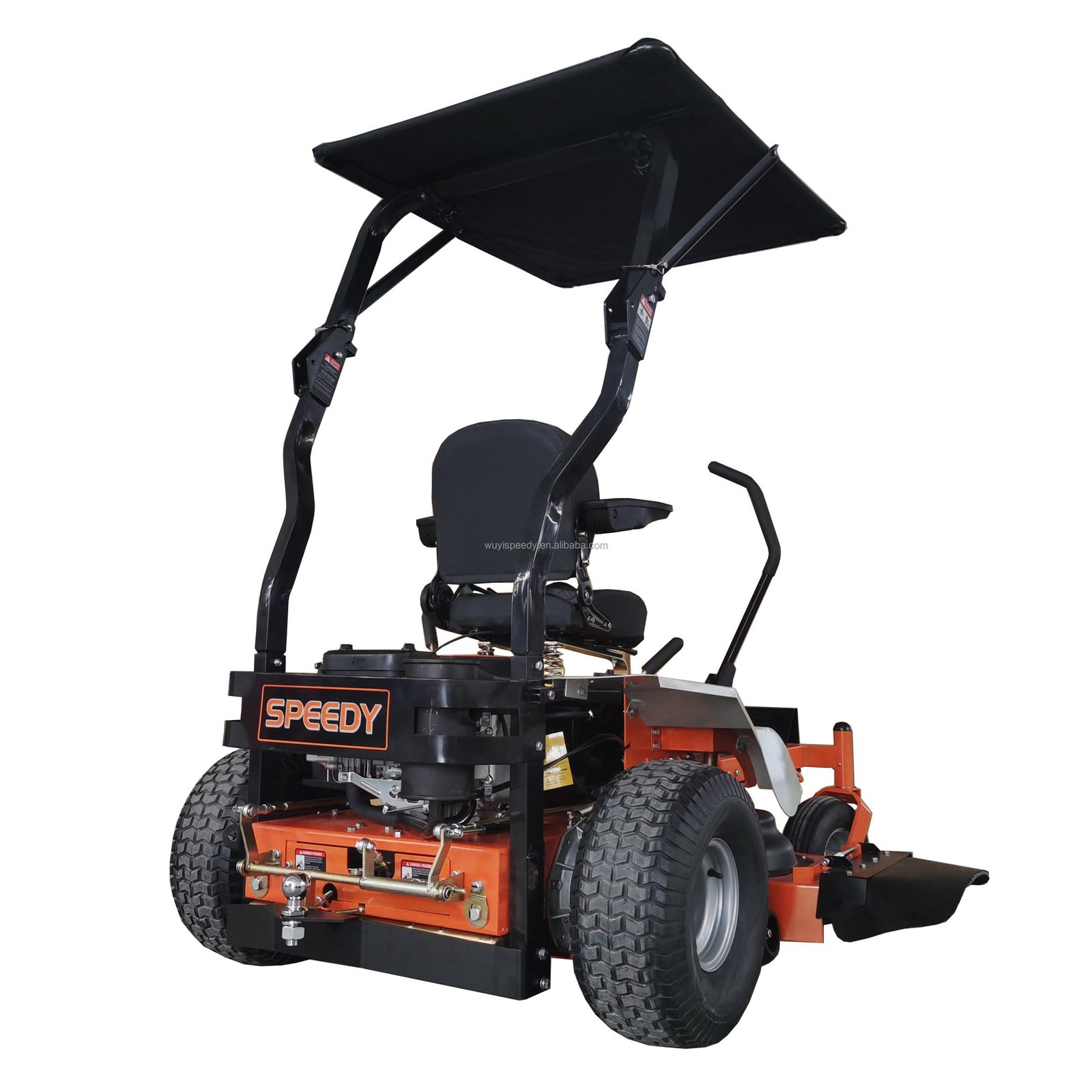 SWY-50ZTR Professional Hydraulic Zero-Steering Ride-on Lawn Mower, Heavy-Duty DIY Industrial & Commercial, Loncin 803cc 50-inch Steel Chassis - Image 6