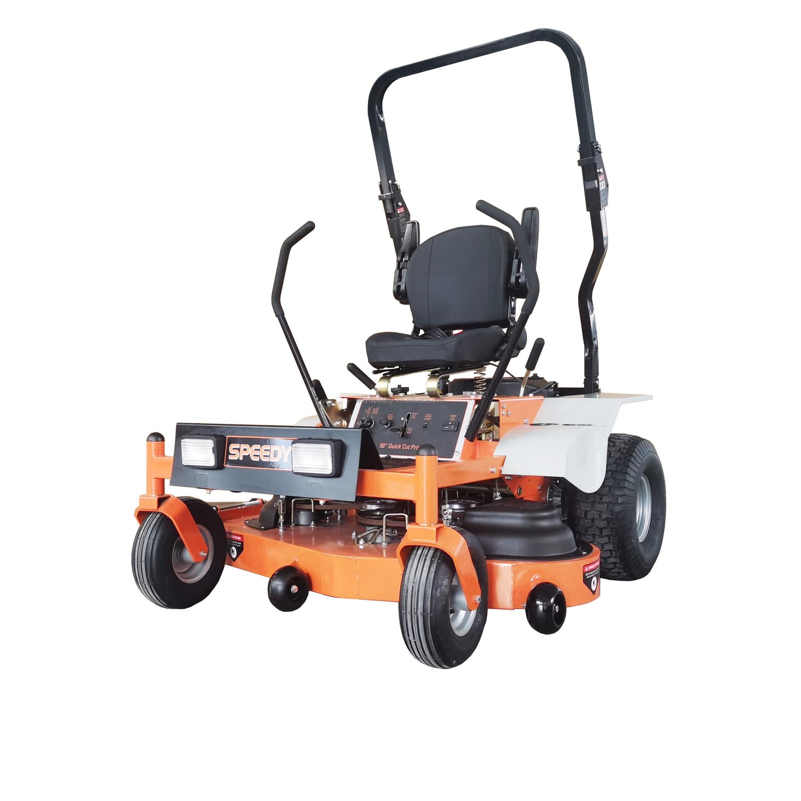 SWY-50ZTR Professional Hydraulic Zero-Steering Ride-on Lawn Mower, Heavy-Duty DIY Industrial & Commercial, Loncin 803cc 50-inch Steel Chassis - Image 2