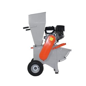 SWY9 Best 15 hp Gasoline Tractor-Powered All-Terrain Vehicle Towed Wood Shredder and Leaf Shredder with Self-Feeding System and 2-Way Feed Trailer Hook