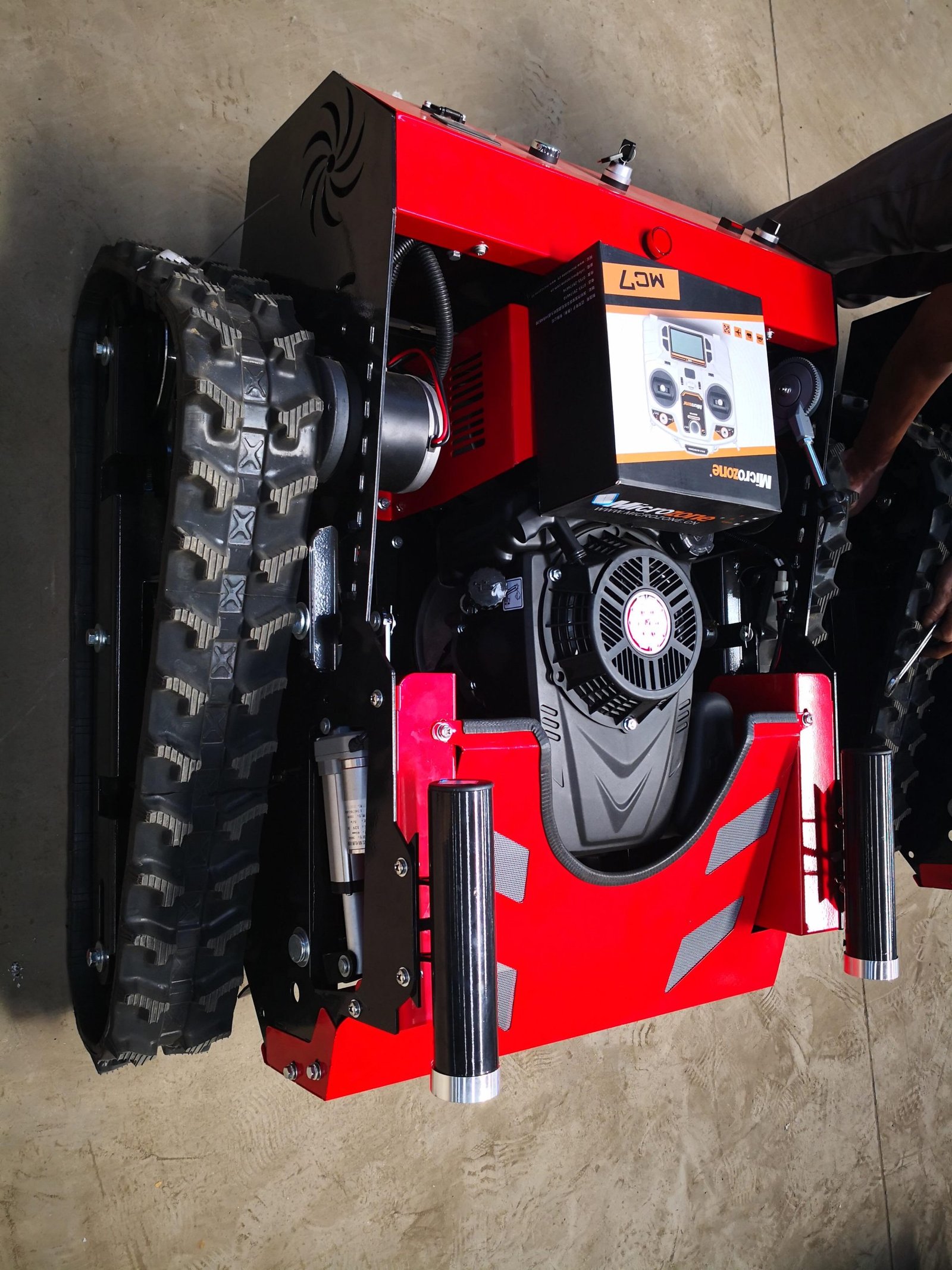 SWY-550 Remote Control DIY and Industrial Robot Lawn Mower, Self-Propelled 7.5 HP Gasoline Lawn Mower - Image 6